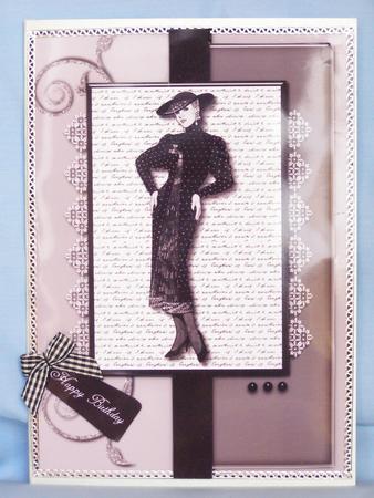 To the Manor Born Card Topper by Susan Smith
