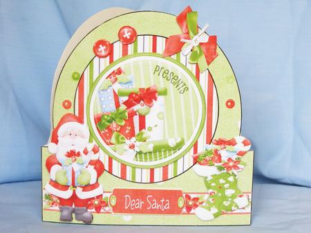 Santa with Presents by Susan Smith