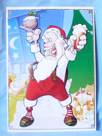 Santa Celebrates! A4 by Susan Smith