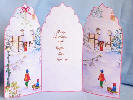 Home for Supper Elegant Top Trifold by Susan Smith