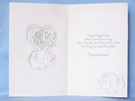 Baby Nellie in Green Custom Verse Insert by Susan Smith