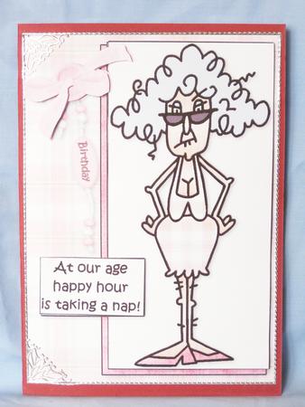 Stella Has a Nap for Happy Hour Quick Card by Susan Smith