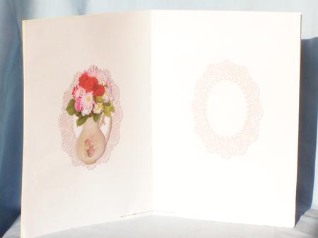 Antique Vase of Flowers Insert by Susan Smith