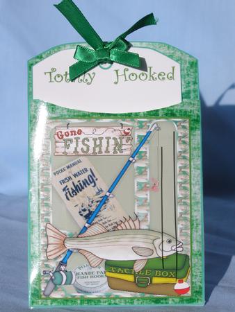 Gone Fishing Pocket Tag Card by Susan Smith