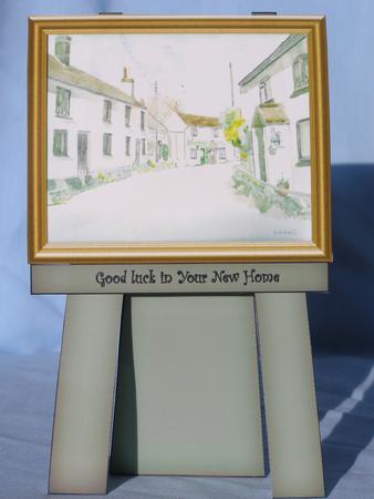 New Home 1 Easel by Susan Smith
