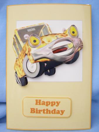 Yellow Car Two by Susan Smith