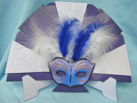 Masquerade Fan Kit by Susan Smith