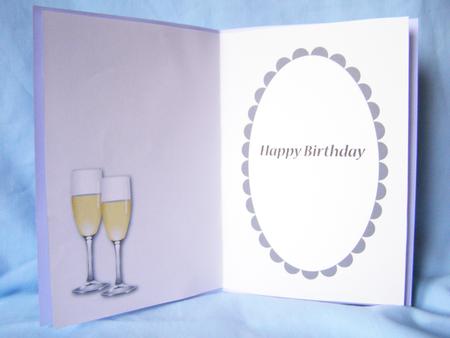 Champagne Celebration Insert 1 by Susan Smith