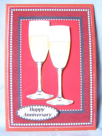 Champagne Celebration (red) by Susan Smith
