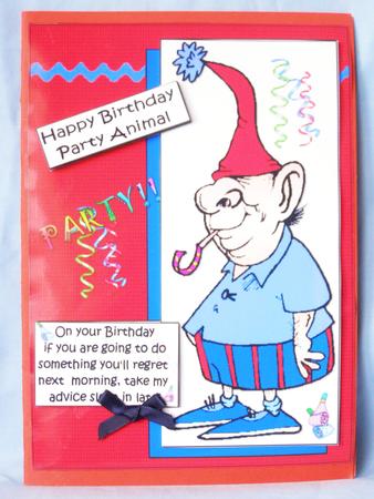 Jack the Party Animal Quick Card by Susan Smith