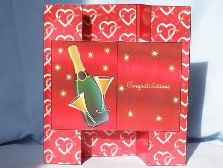 Romantic Red Double Foldback by Susan Smith