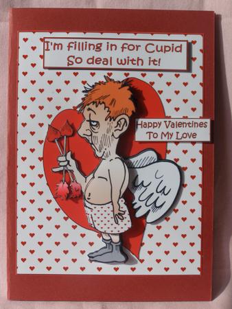 Berts Filling in for Cupid Valentine by Susan Smith