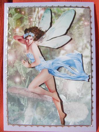 Forest Fairy Acantha Blue by Susan Smith