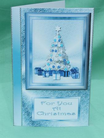 Silver Christmas Tree by Susan Smith