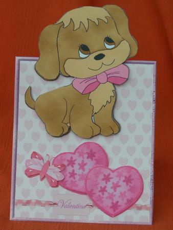 Cute Doggie No Hole Over the Edge by Susan Smith