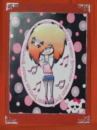 Goth Chick Birthday by Susan Smith