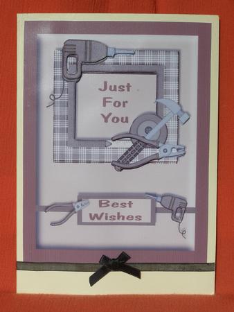 Do It Yourself Card Front by Susan Smith