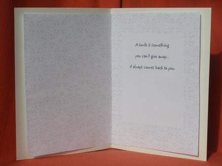 A Smile -  Insert A5 by Susan Smith