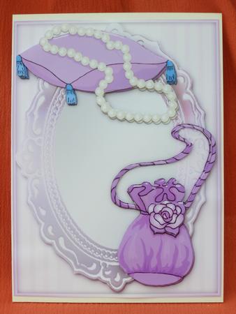 Boudoir Reflections 3 Decoupage by Susan Smith