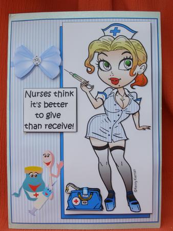 Nurses Like to Give Quick Card by Susan Smith