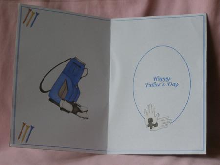 Happy Father's Day Golf Insert by Susan Smith