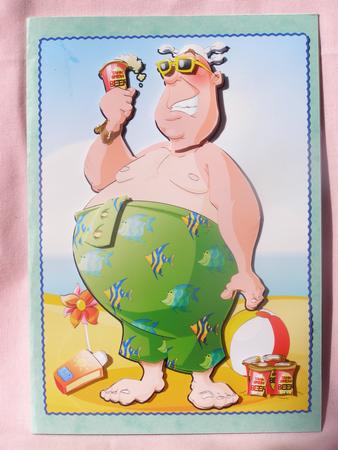 Beer and Beach Dude by Susan Smith