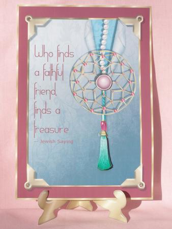 Faithful Friend Treasure Card Topper & Stand by Susan Smith