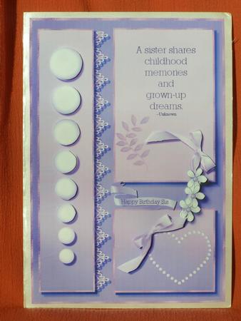 Sisters Memories & Dreams Card Topper by Susan Smith