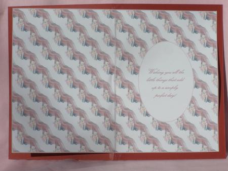 Elegant Red Shoes Insert & Verse by Susan Smith