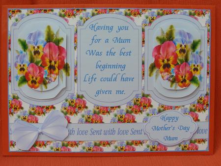 Mother's Day Pansies by Susan Smith