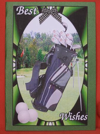 Golf Man2 by Susan Smith