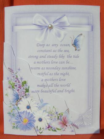 A Verse Mothers Love Side Stacker by Susan Smith