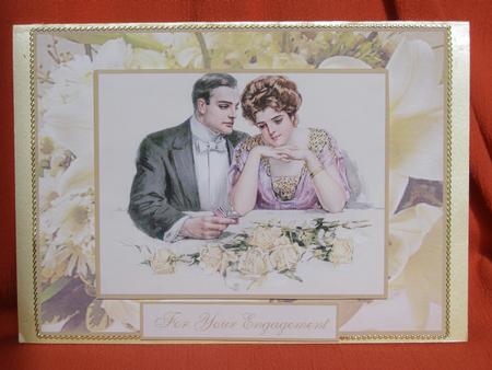 Engagement Card Front by Susan Smith