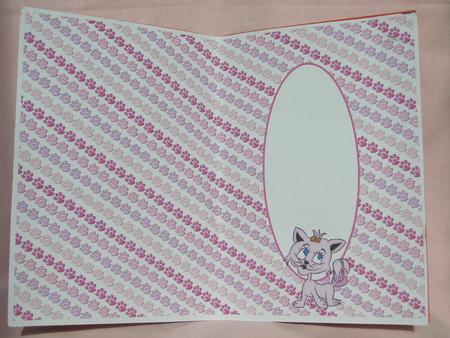 Pink Cat Insert by Susan Smith