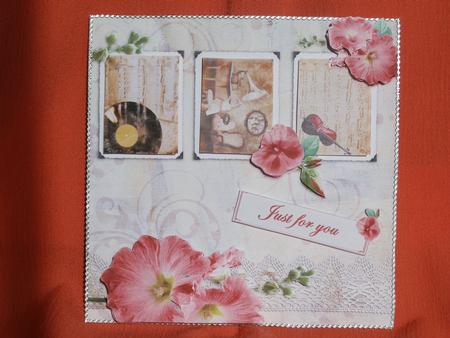 Vintage Music and Flowers by Susan Smith