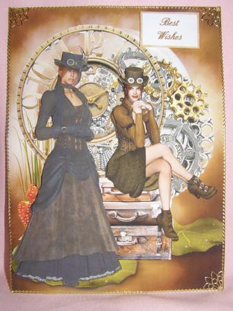 Steampunk Dreams Quick Card by Susan Smith