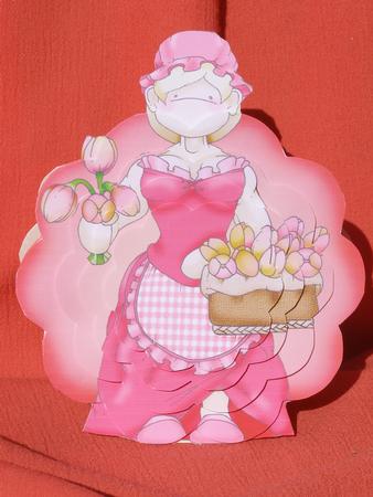 Tulip Flower Seller Doodles Floral Pyramage by Susan Smith