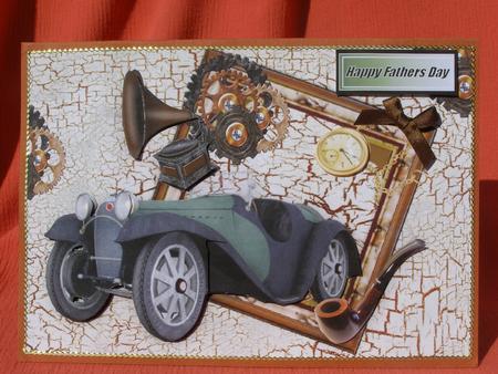 Vintage Car with Steampunk Nostalgia by Susan Smith