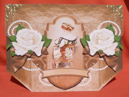 Boxcard Vintage Lady by Susan Smith