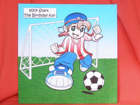 8x8 Kick Start the Birthdayfun by Susan Smith