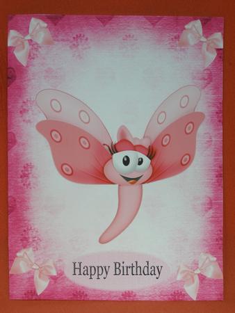 Pink Butterfly by Susan Smith