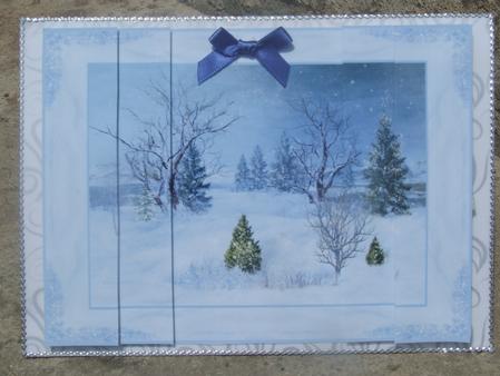 A Winters Night Side Stacker by Susan Smith