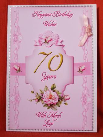 Birthday for 70th or 80th by Susan Smith