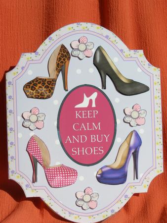 Girls Love Shoes Quick Card by Susan Smith