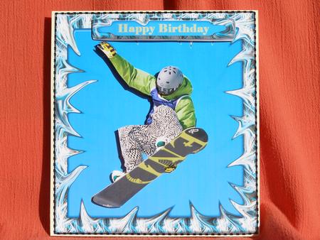 What a Thrill - Snowboarding by Susan Smith