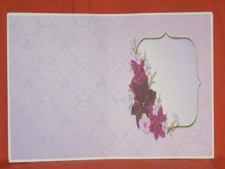 Floral Birthday Insert by Susan Smith