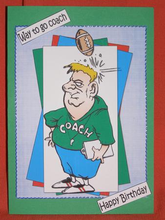 Happy Birthday Coach by Susan Smith