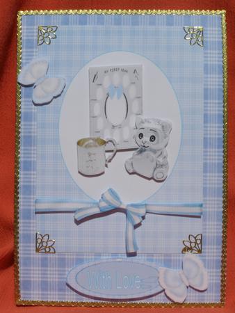 Winter Blue Plaid 2 by Susan Smith