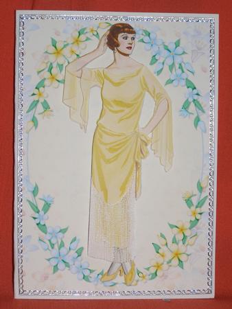 Summer Elegance and Flowers Decoupage by Susan Smith