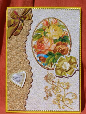 Roses with a Flourish by Susan Smith